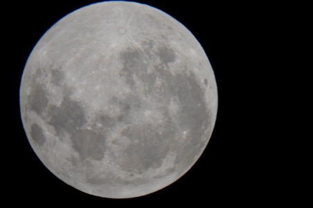 Closeup of the Moon