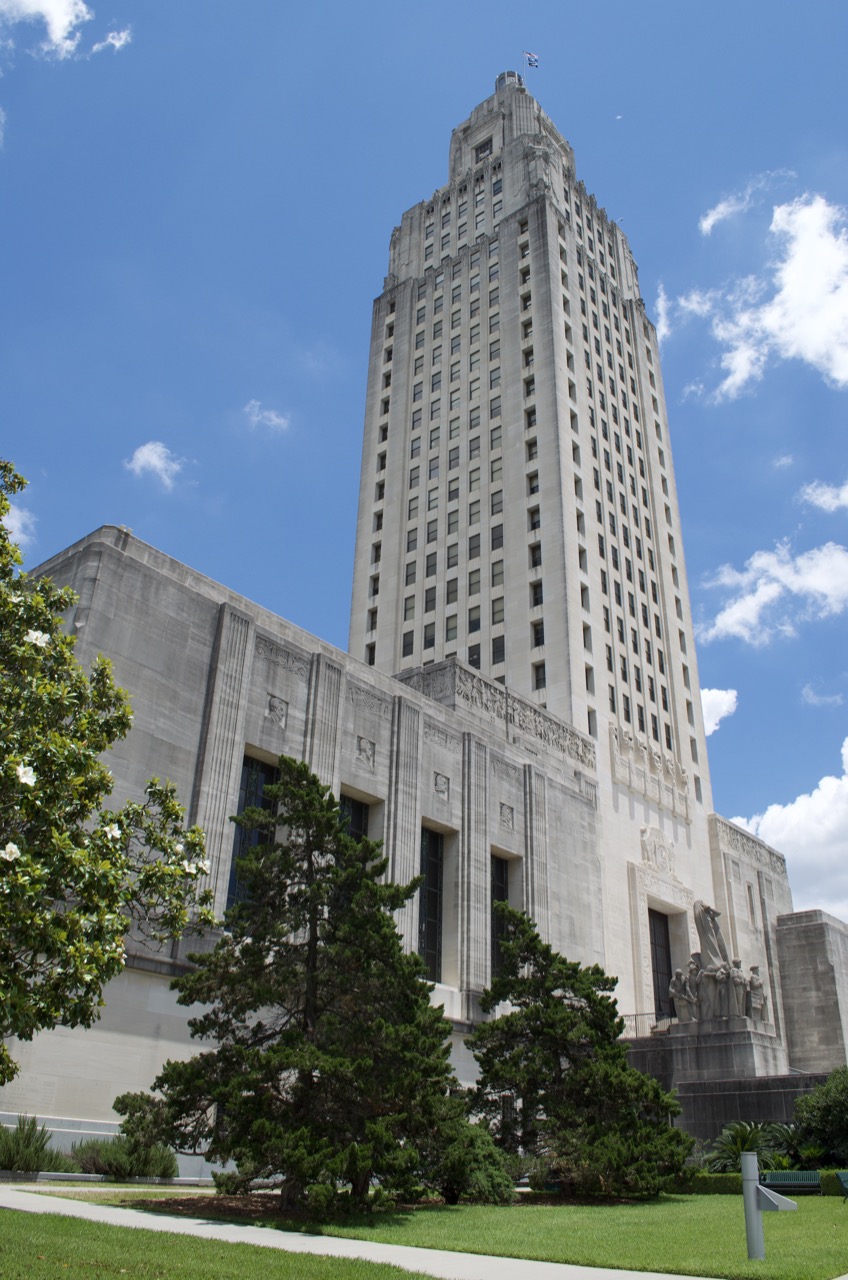 Louisiana Capitol Building in Baton Rouge