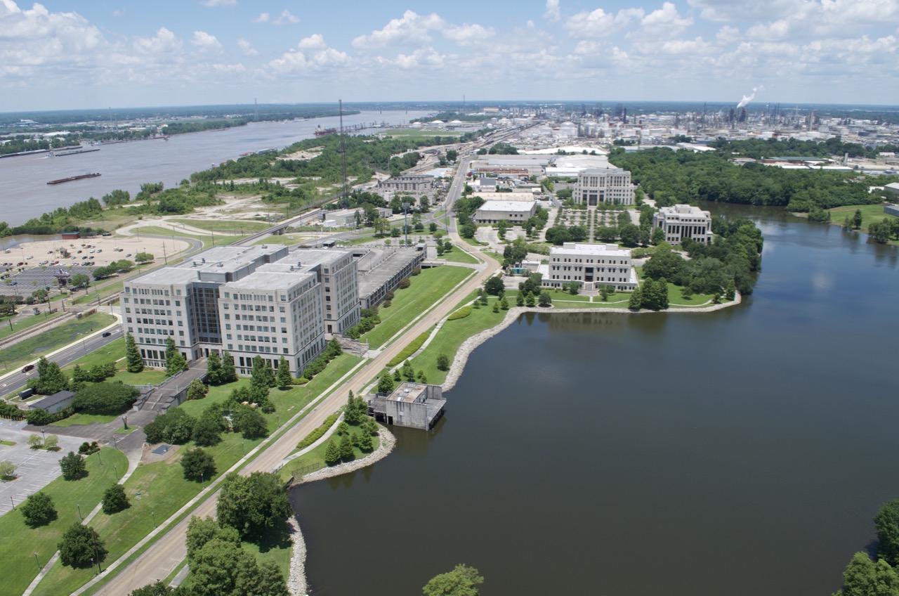 View from the Observation Deck of the Louisiana Capitol