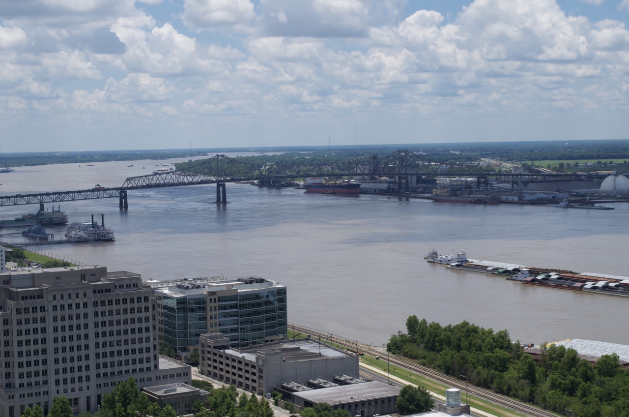 View from the Observation Deck of the Louisiana Capitol