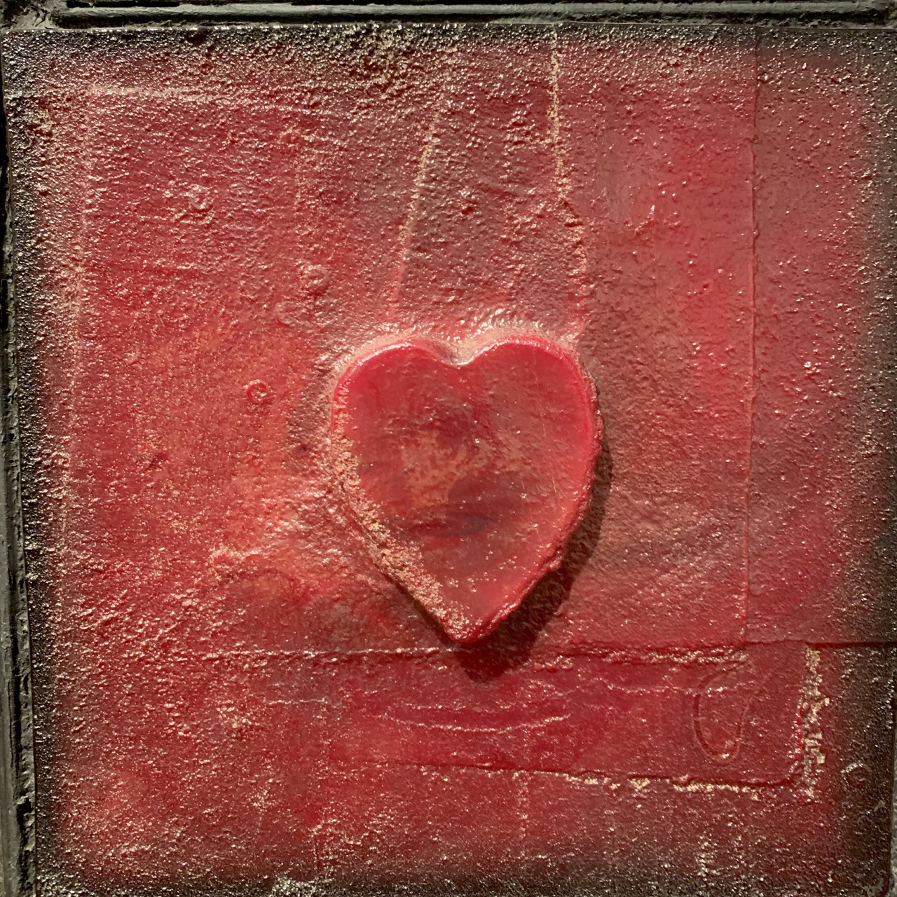 Heart from a panel called "Red Screen" by Mitchell Gaudet