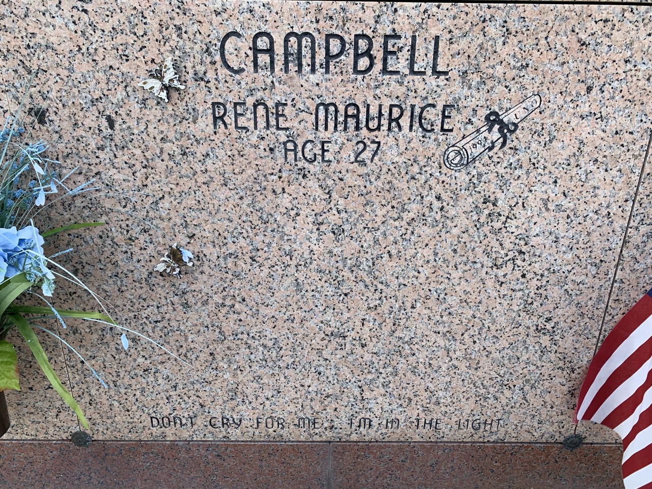 Rene Campbell's Grave