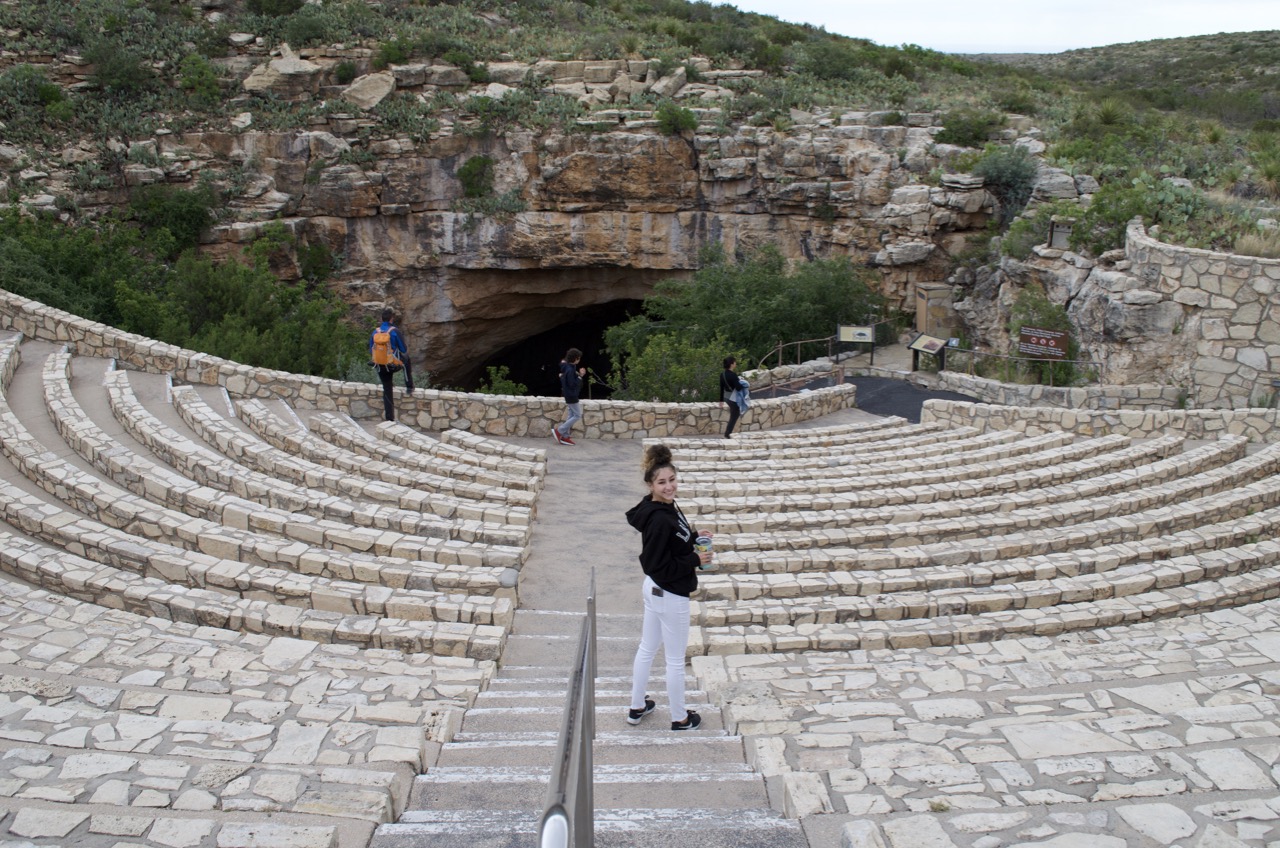 The amphitheater.