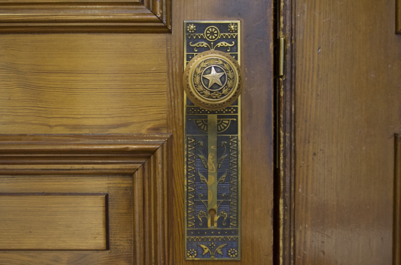 Texas Capitol Doorknobs