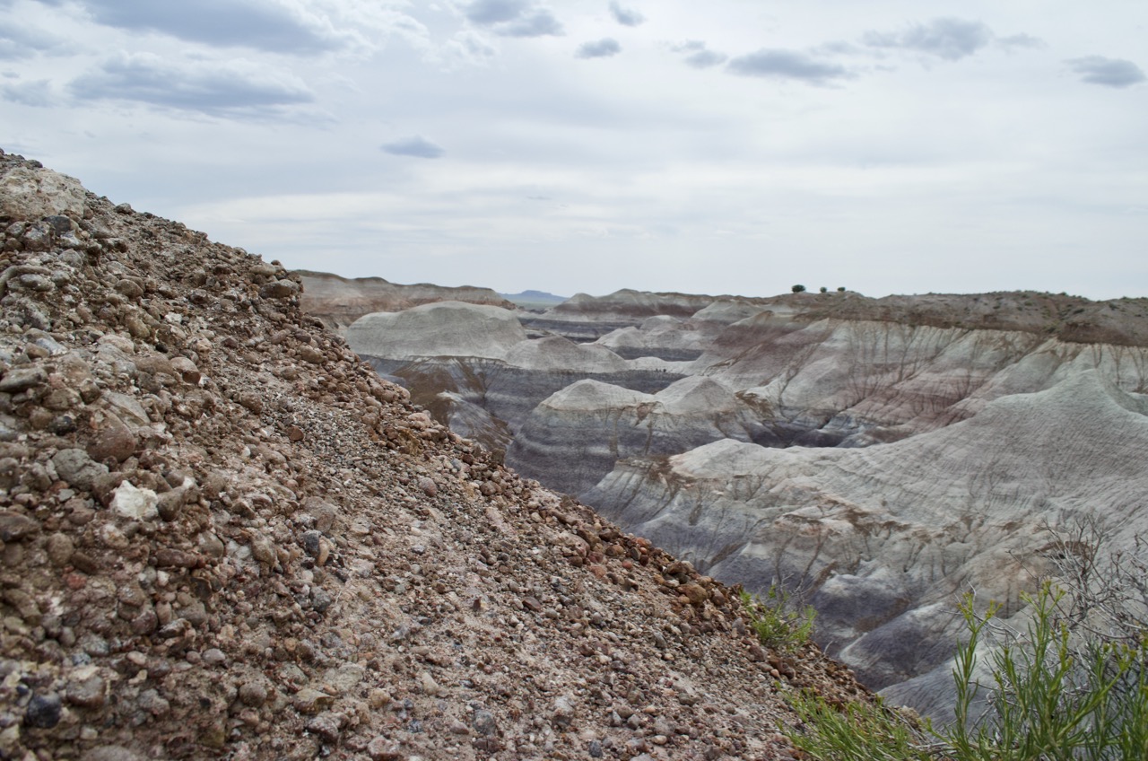 View of the Painted Desert.