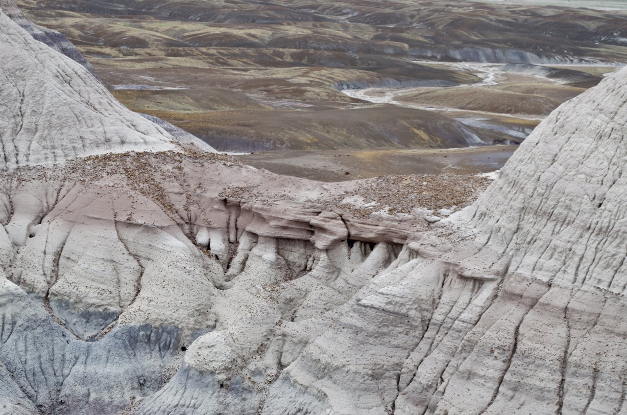 View of the Painted Desert.