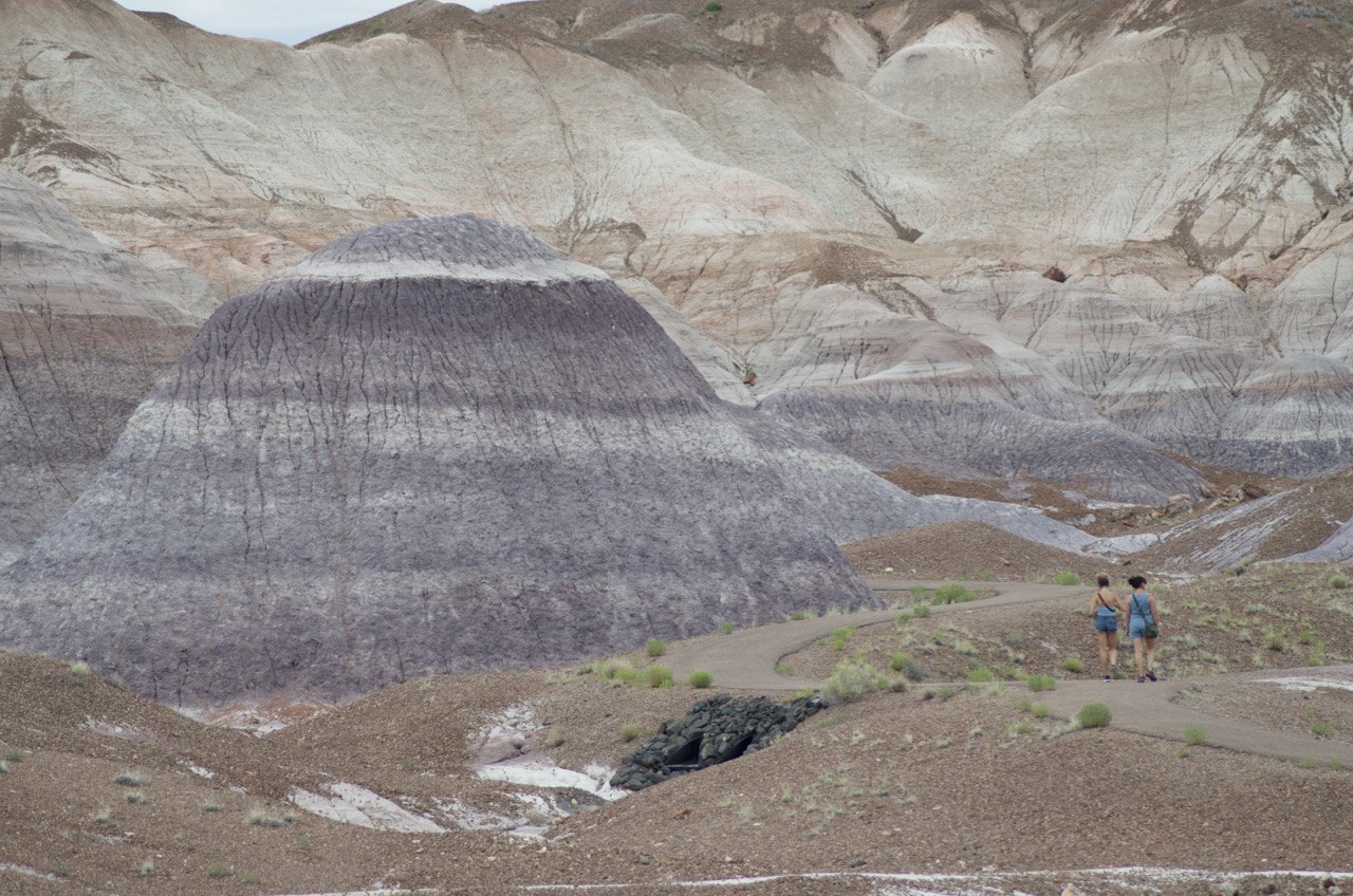 View of the Painted Desert.