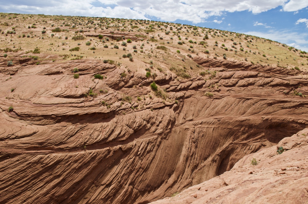 Scenery around Antelope Canyon.