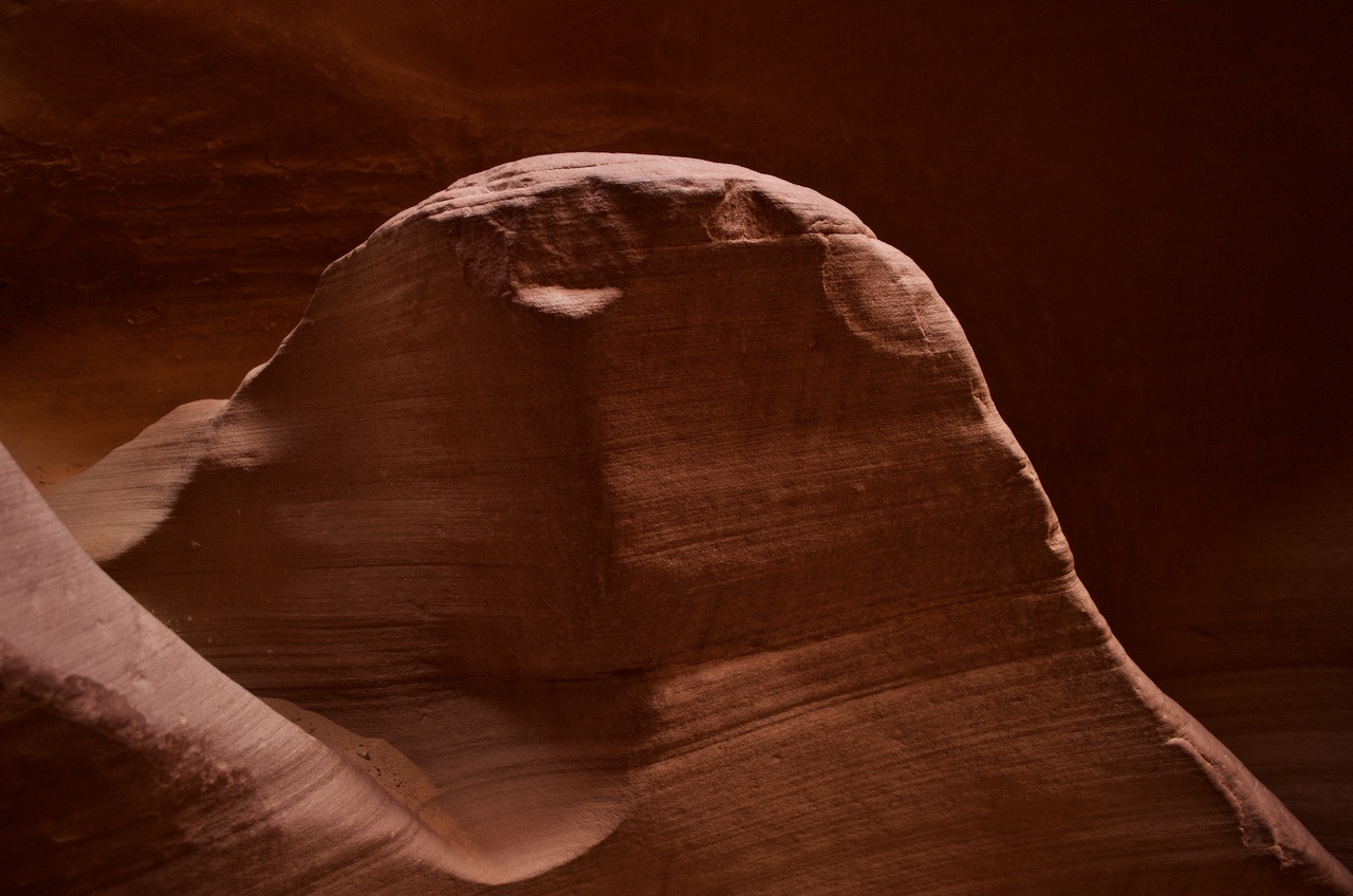 Interesting formation in the canyon.