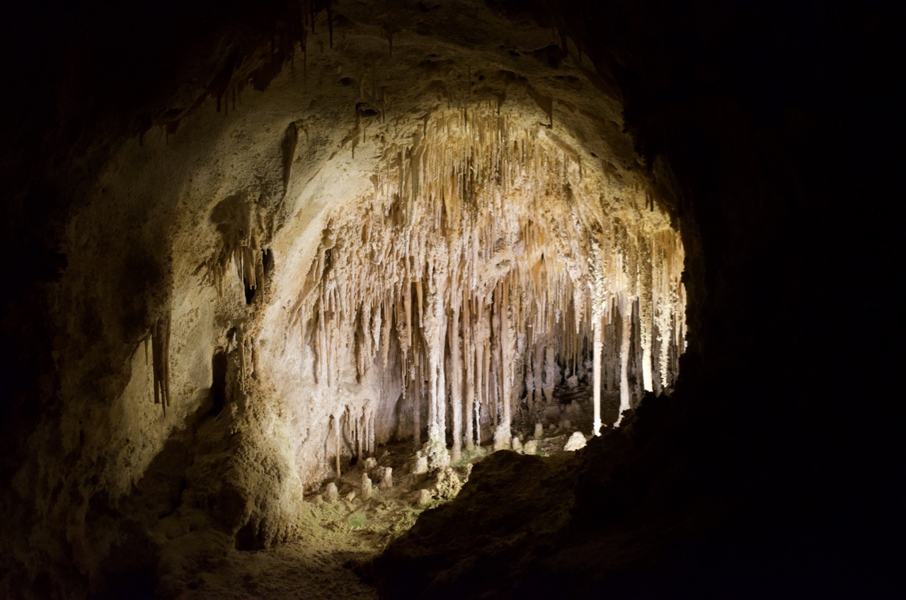 Mini cave in a cave.