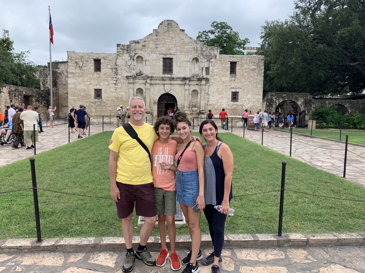 Family at the Alamo