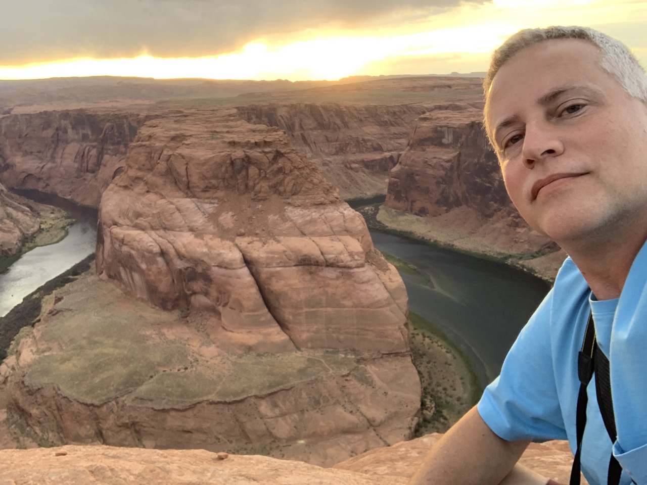 Colorado River selfie.