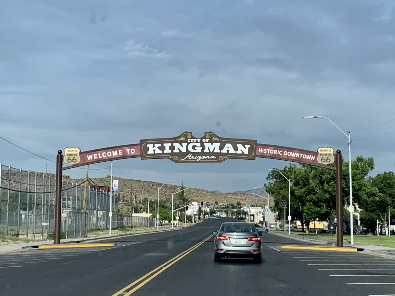 Kingman, AZ Sign.