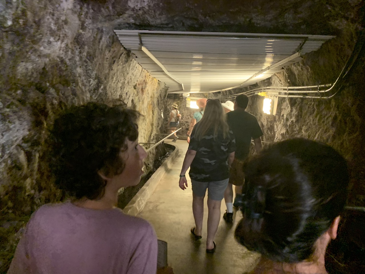 One of the Hoover Dam tunnels.