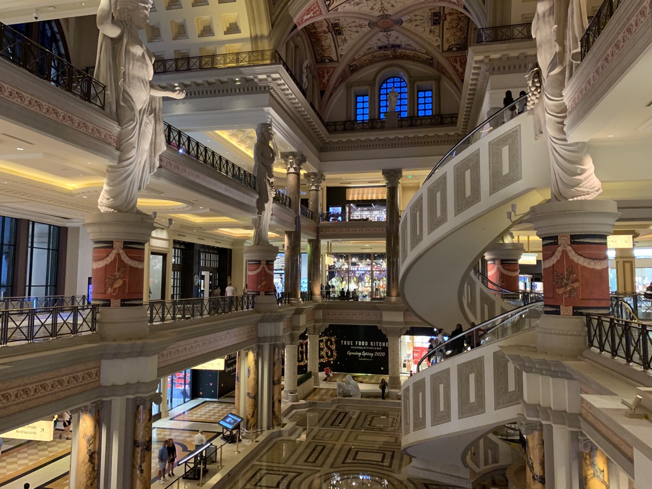 The Forum Shops at Caesar's Palace in Las Vegas.