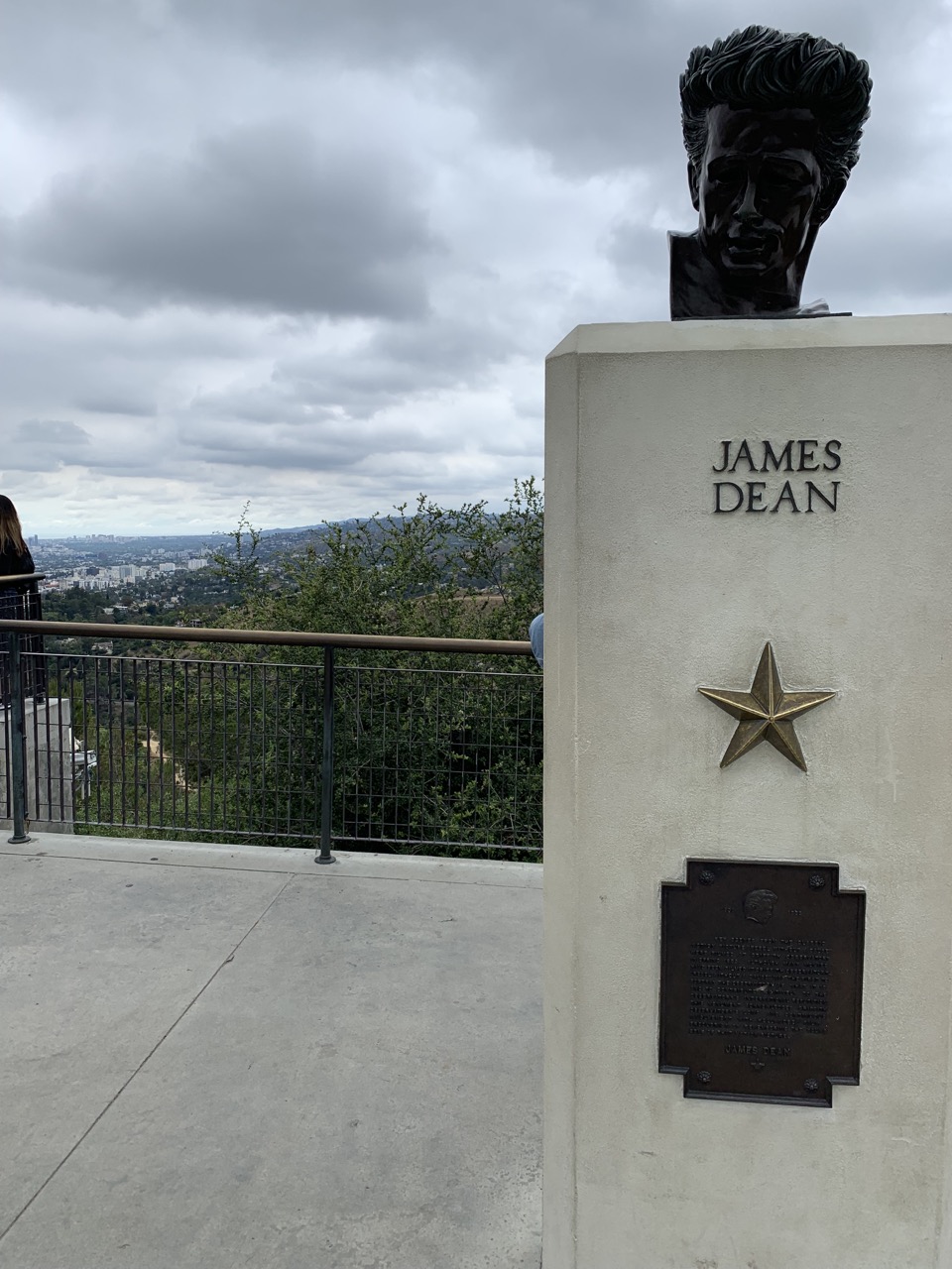 James Dean lives forever at Griffith Observatory.