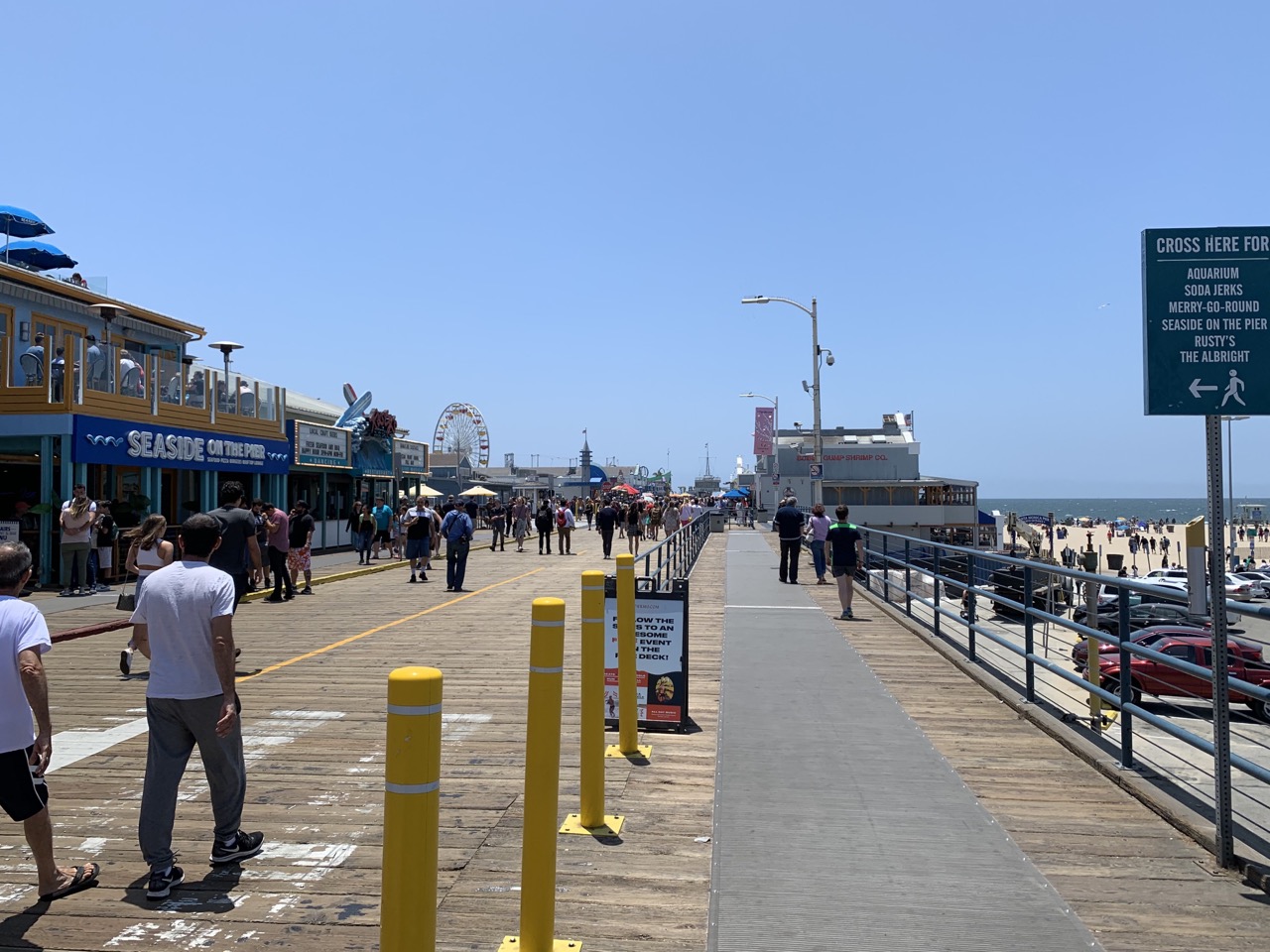 Boardwalk at Santa Monica