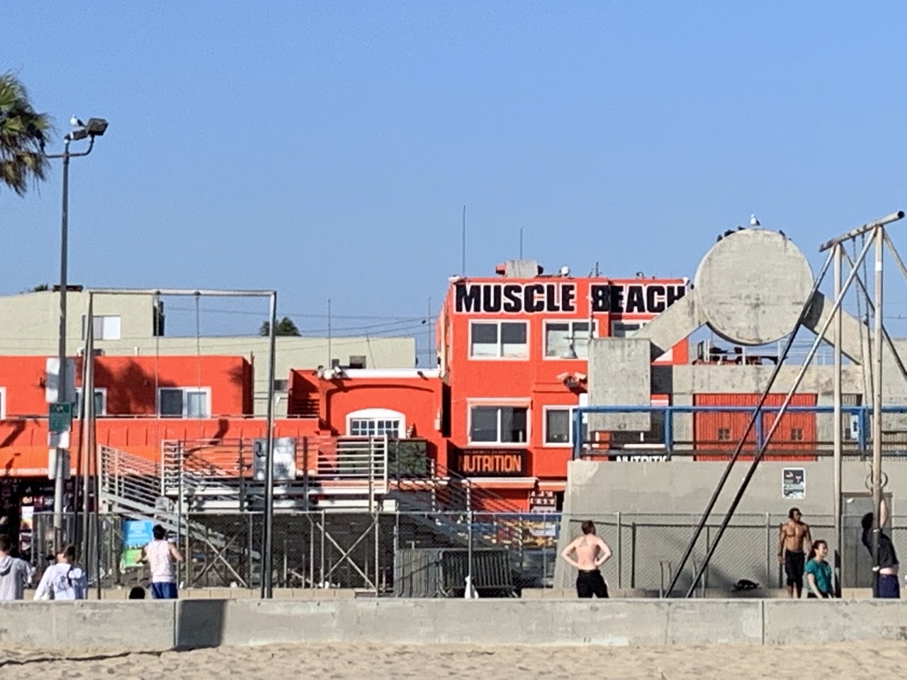 The Muscle in Muscle Beach.