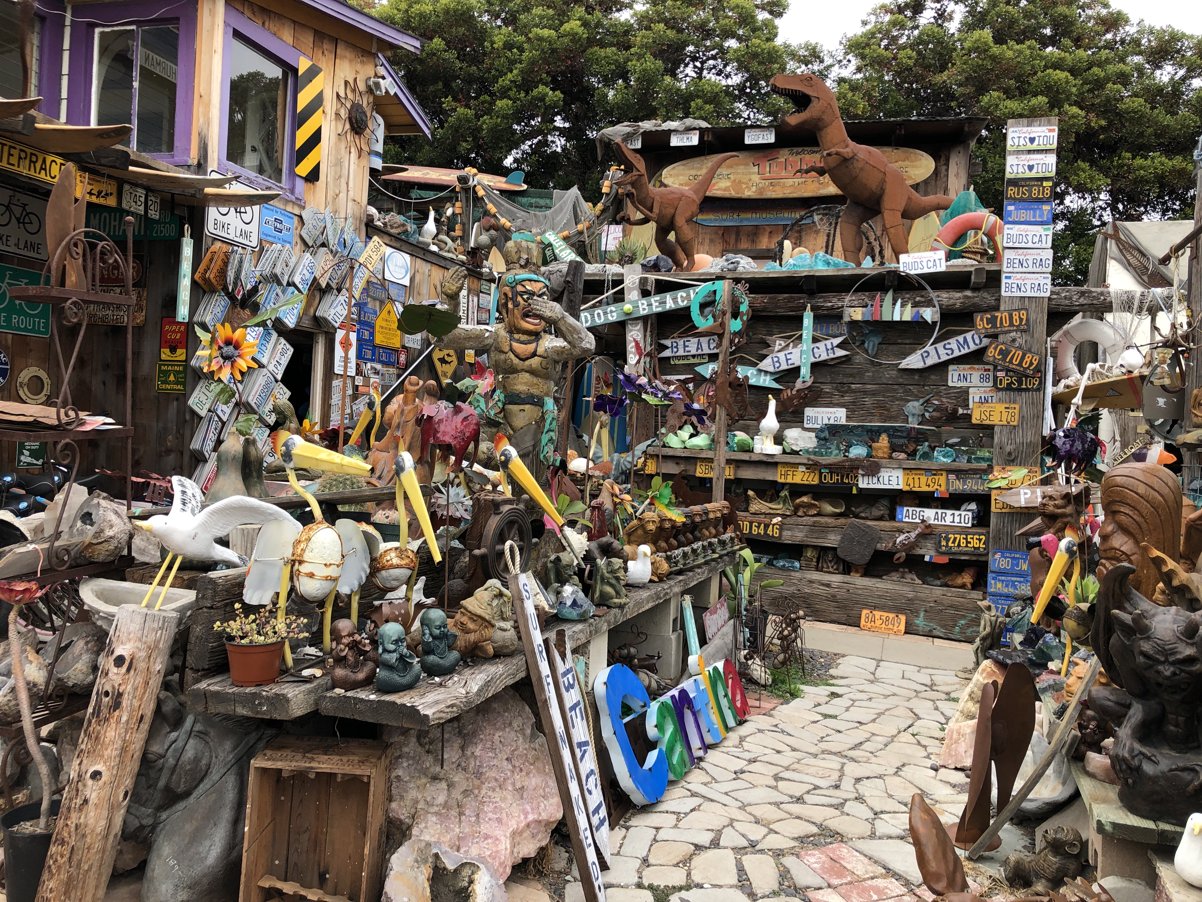 The Big Kahuna Surf Shop and junk shop. Very...unique!