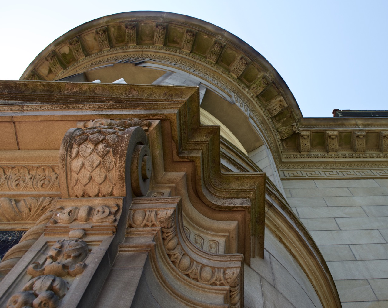 Architectural detail from Pittock Mansion.