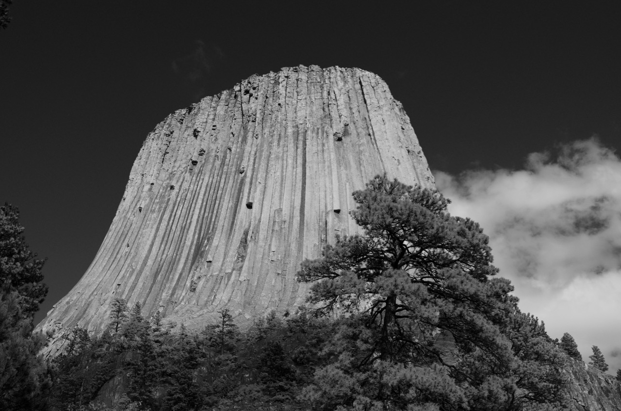 My Ansel Adams shot of Devil's Tower.