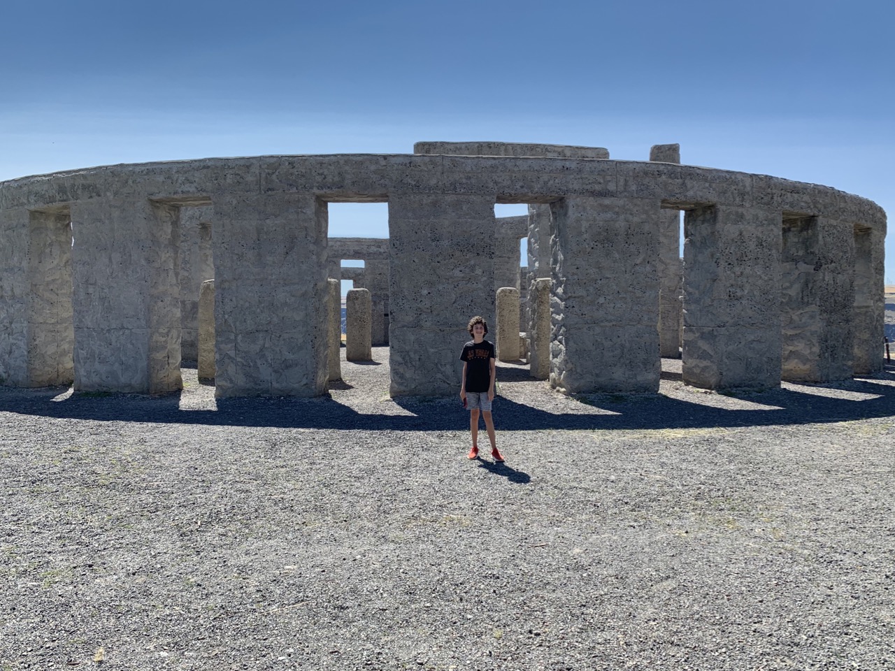 Stonehenge, near the Columbia River in Washington.