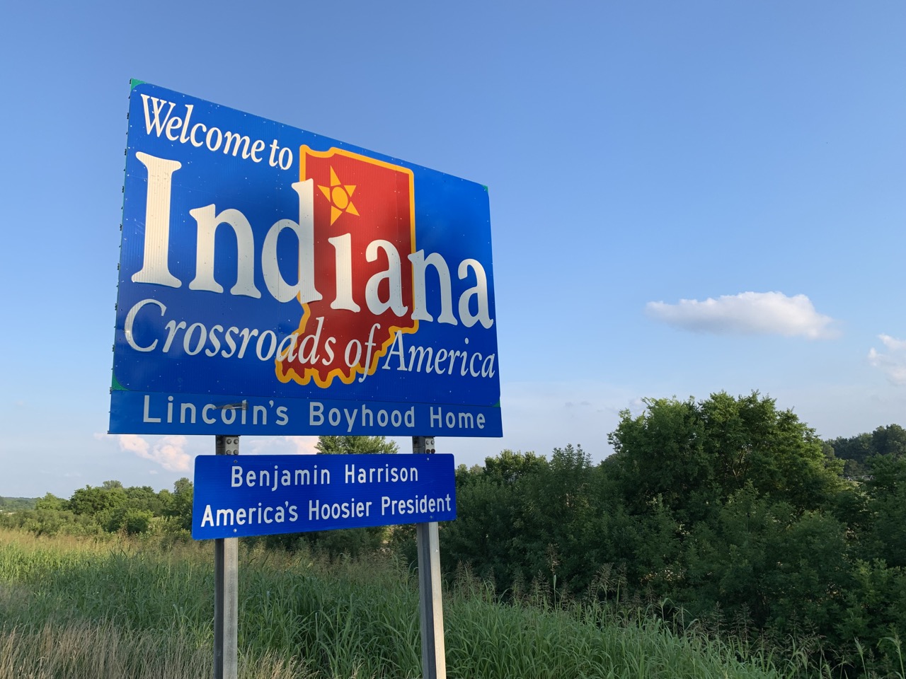 Indiana, and still going.