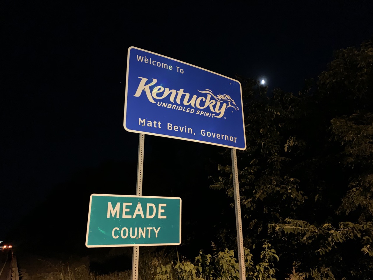 Kentucky at last.