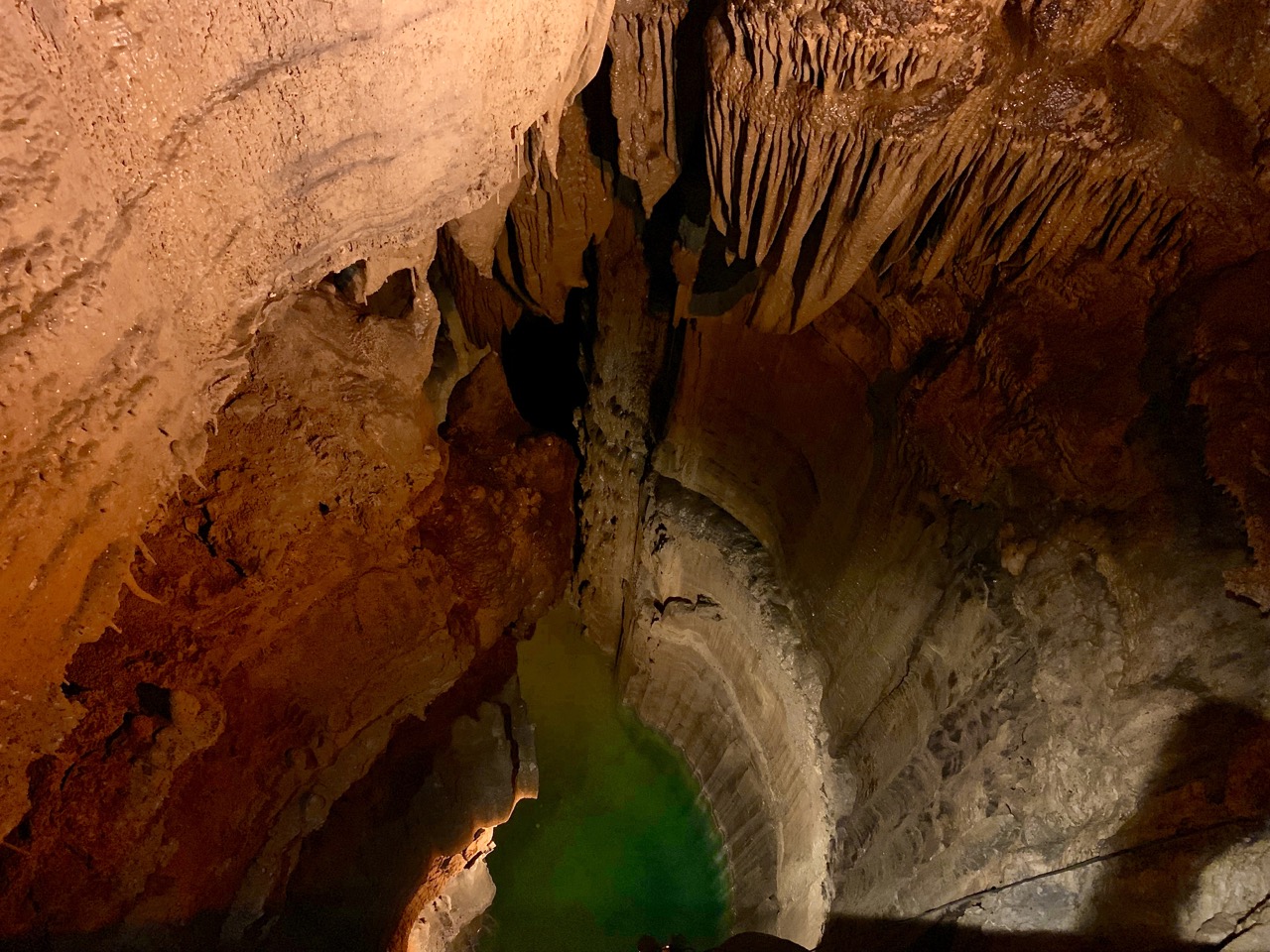 A water feature of Mammoth Cave.