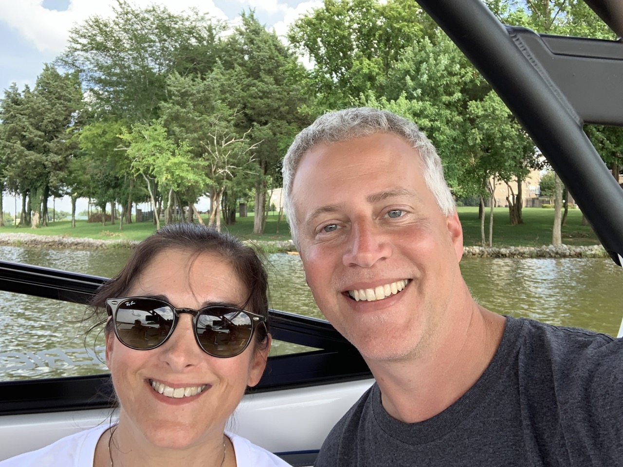 On the lake at Gallatin, Tennessee.