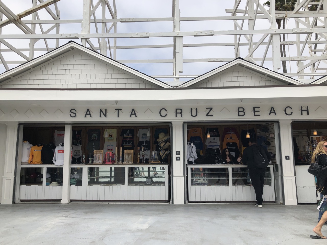 The Santa Cruz Boardwalk.